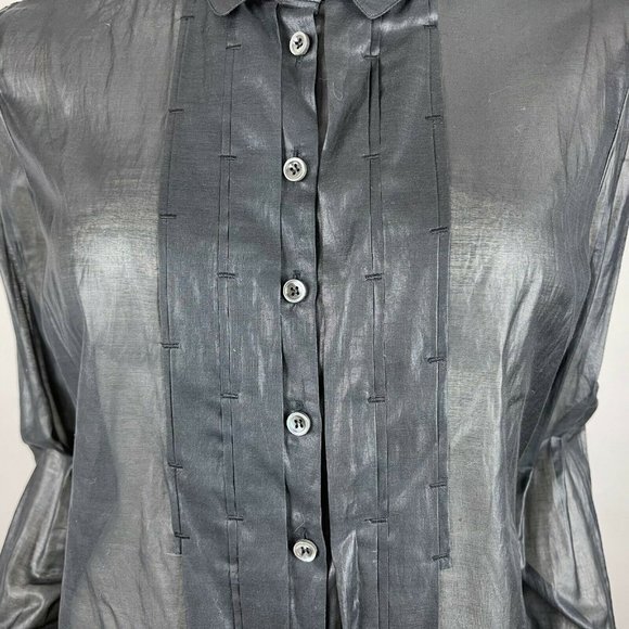 Strenesse Gabriele Strehle Button Up Blouse Top - Picture 7 of 12